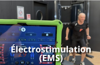 Électrostimulation (EMS) Électrostimulation (EMS), activité avec Erwn Thoby